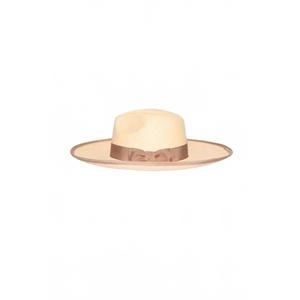 NEW VAN PALMA women's gros ribbon straw hat in beige